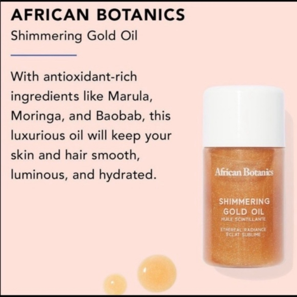 African Botanics Shimmering Gold Oil
